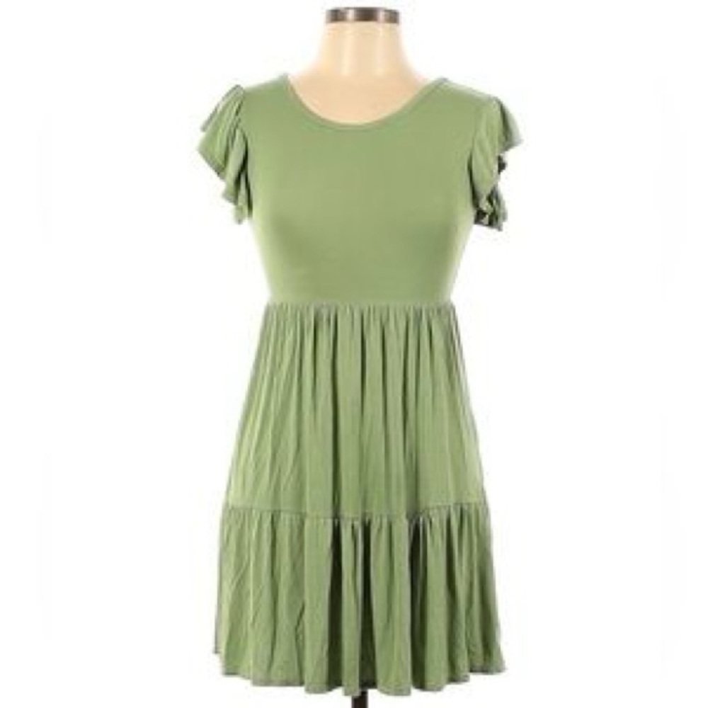Olivia Rae Tiered Babydoll Dress